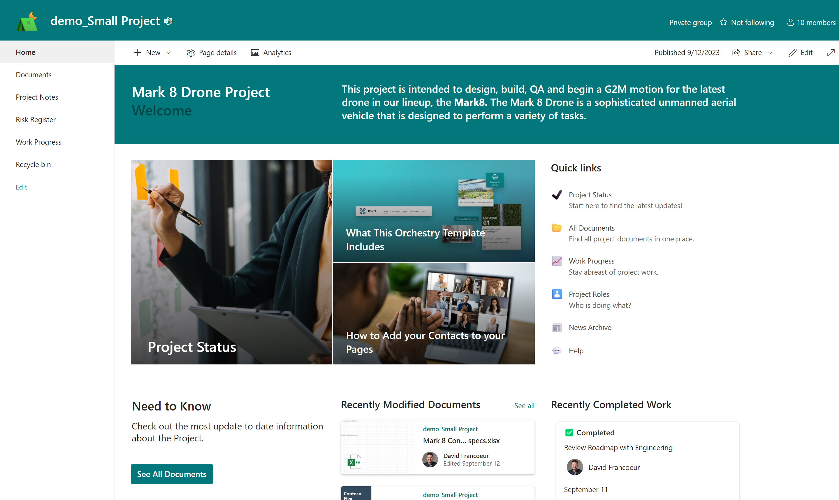 Microsoft Teams Project Template Build or Buy?