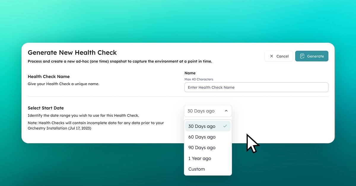 orchestry microsoft 365 health checks 