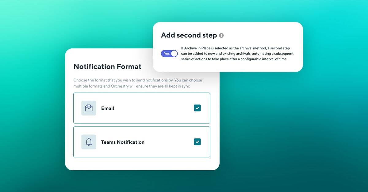 microsoft teams archive notification 