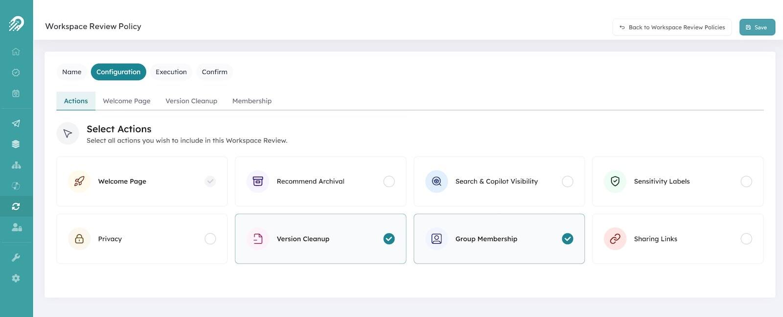 orchestry workspace review dashboard