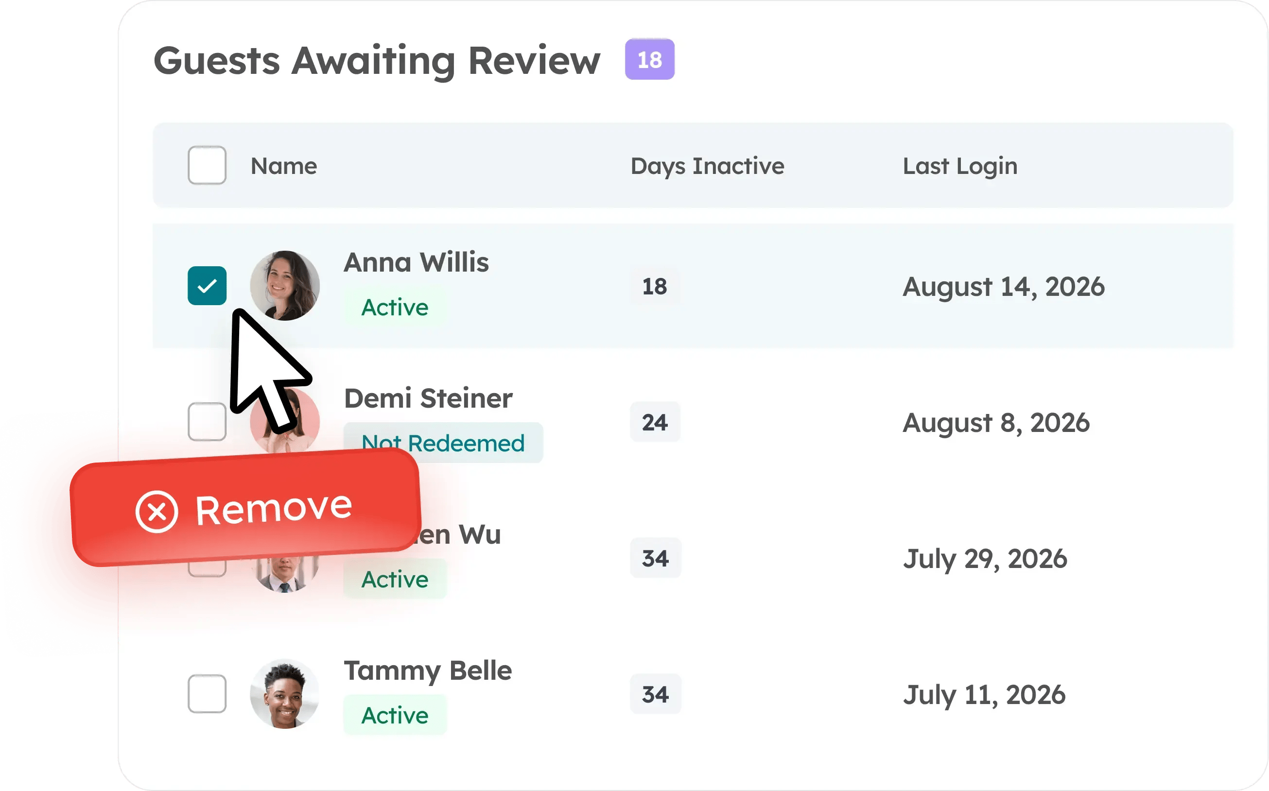 Guest and User Management - Guest Delete - Isolated