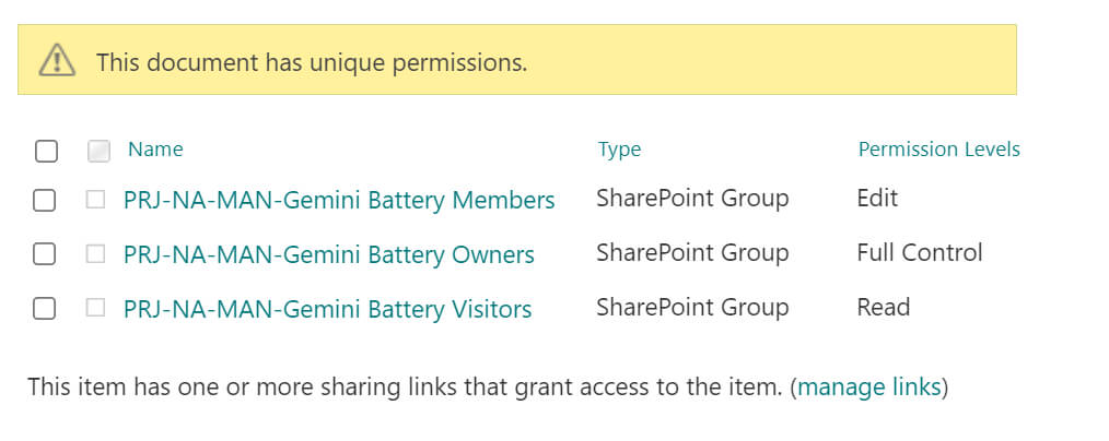 sharepoint document management - permission levels