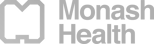 Monash Health logo gray