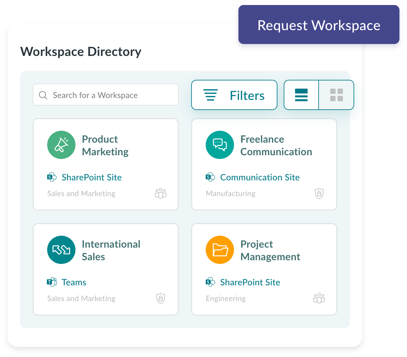 What to Use When - Slide Tab 05 - Workspace Directory