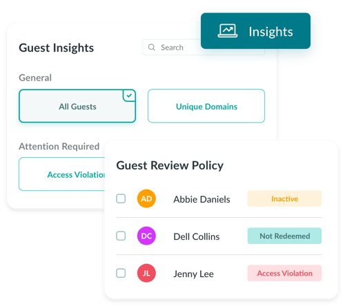 Guest User Management - Top Tabber 03 - Guest Recommendations