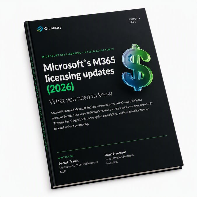 2026 M365 Licensing Changes Cover Page