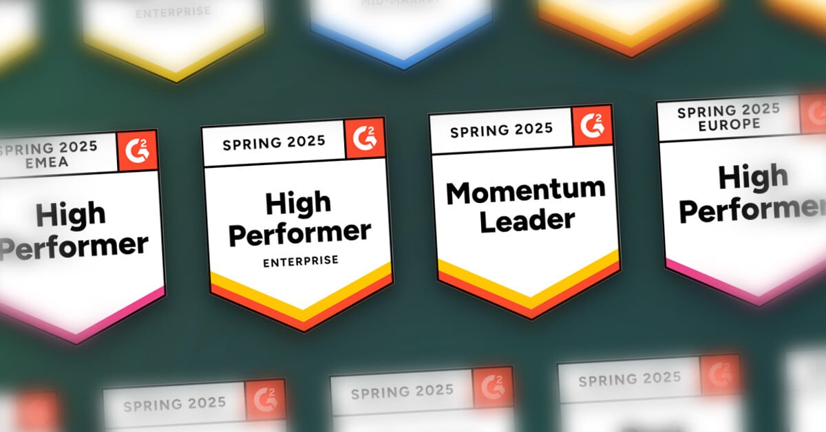 G2 Badges for Spring 2025