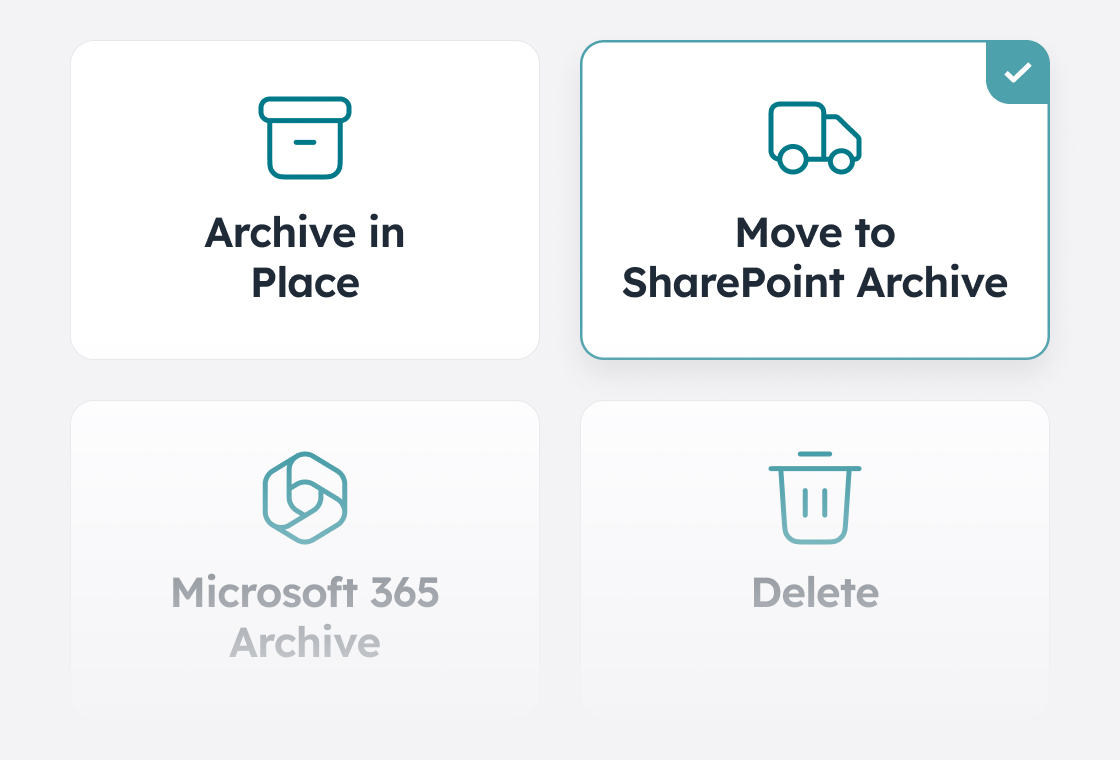 Auto and Deleg - Archivals
