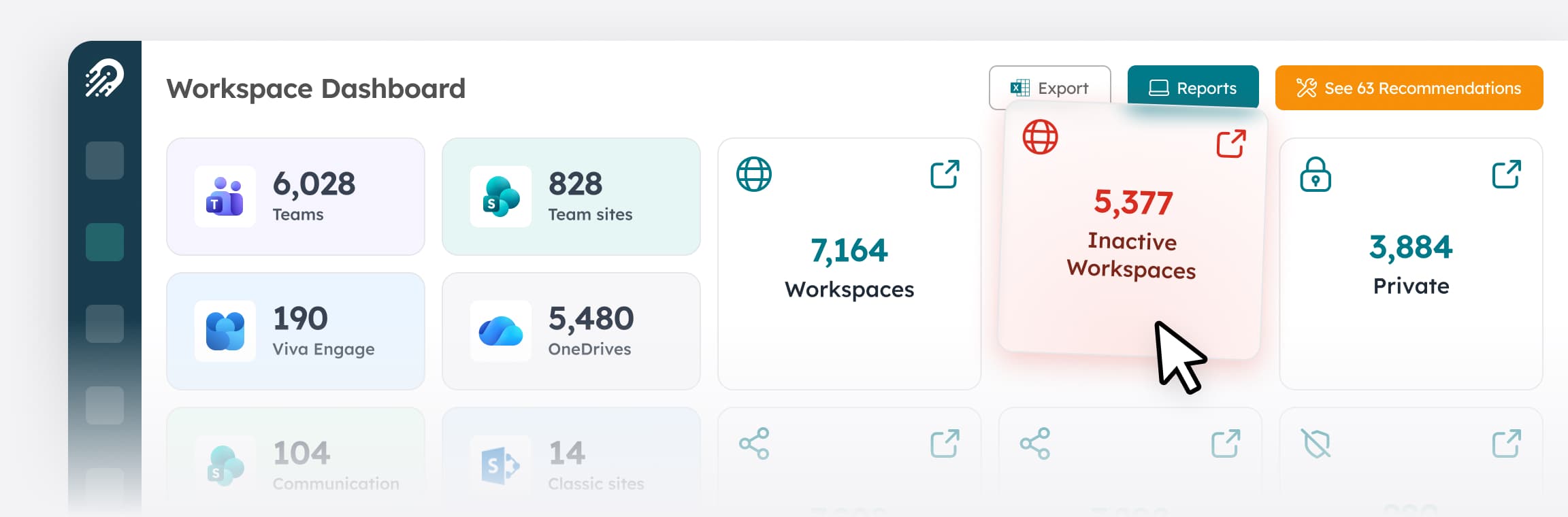 Guest and User Management - Workspace Dashboard - Inactive Workspaces 01