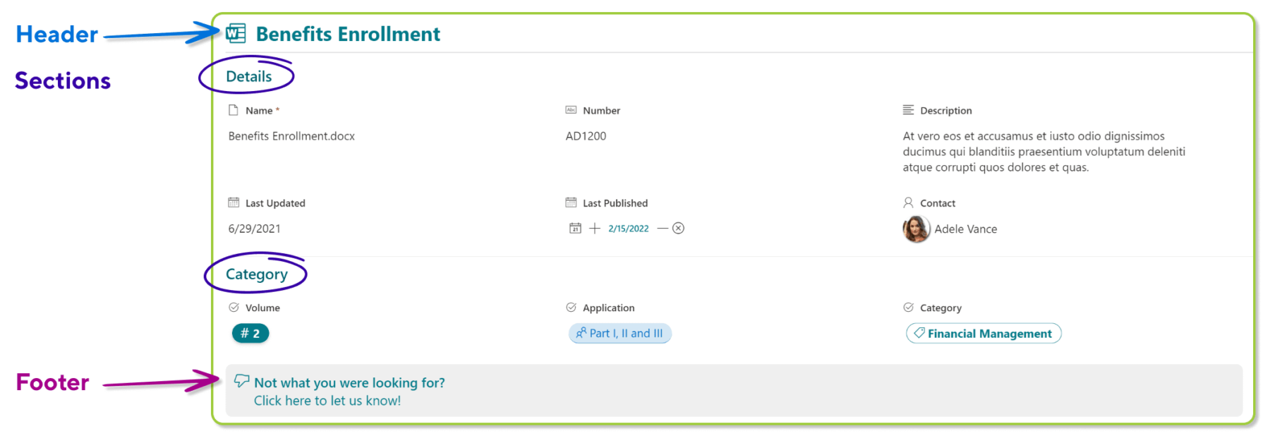 Sharepoint content management - Form Formatting