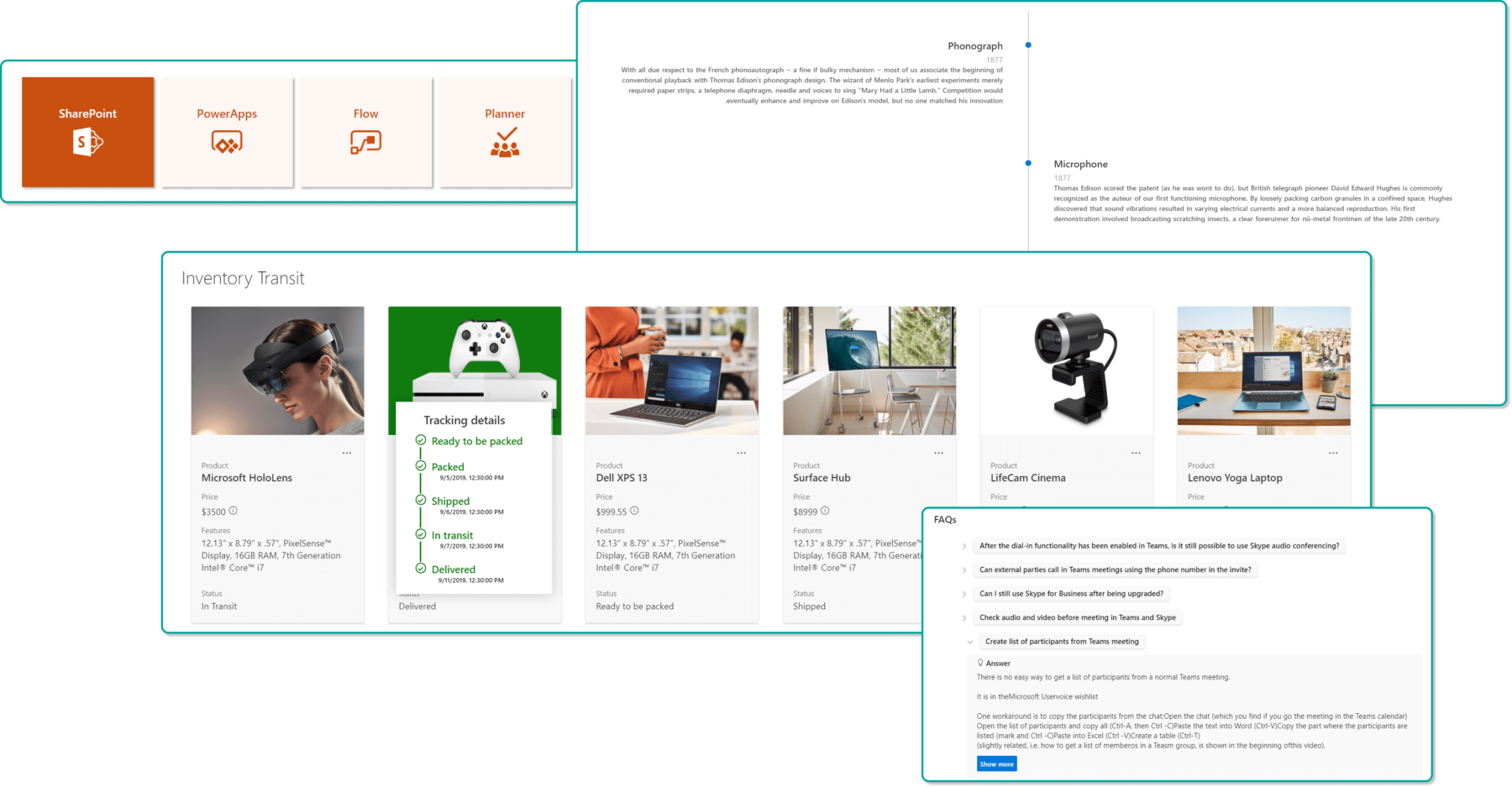 Sharepoint content management - View Formatting Samples