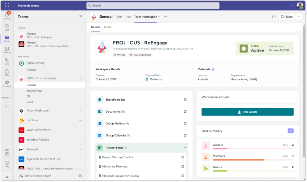 Simplified Customizations with Microsoft Teams Templates