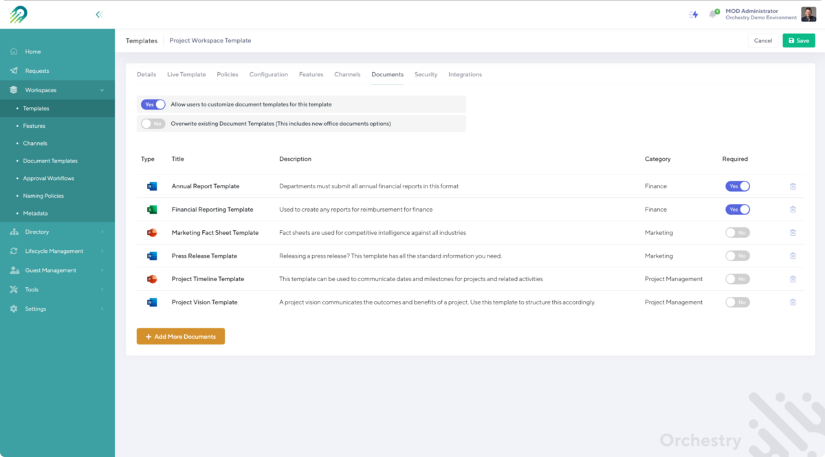 Simplified Customizations with Microsoft Teams Templates