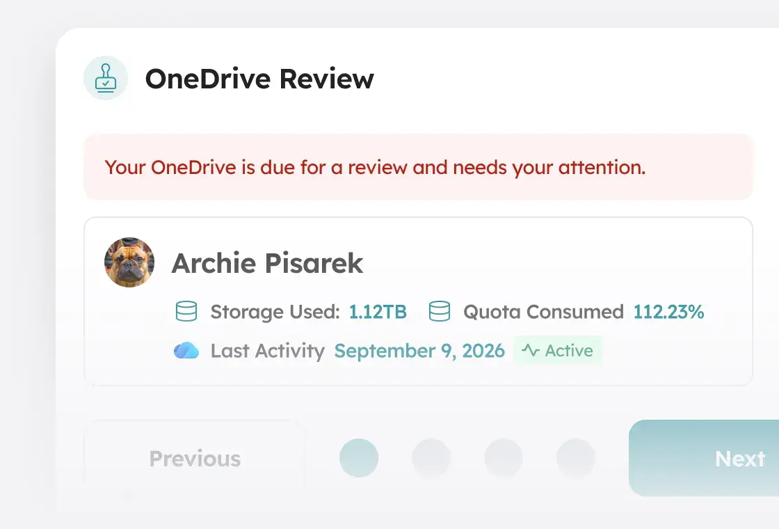 OneDrive Management - OneDrive Review