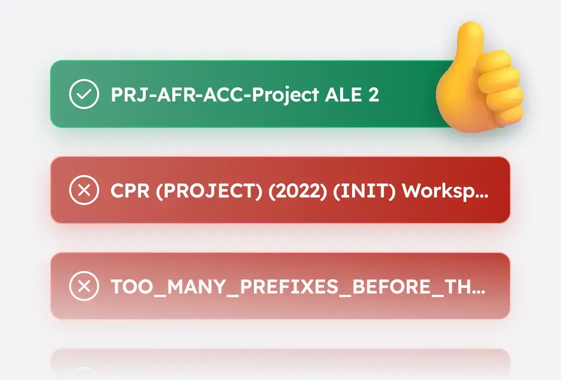 Provisioning and Templates - Naming Conventions
